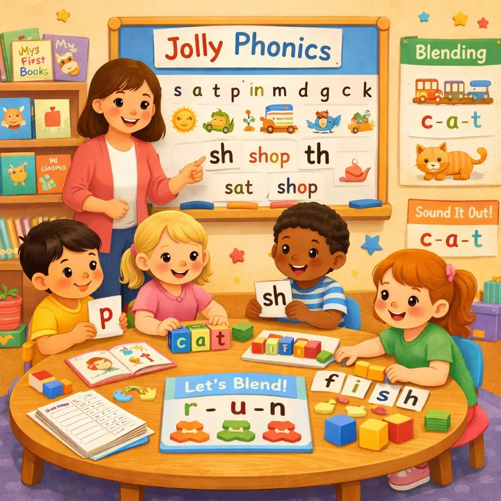 Jolly Phonics – Early Literacy Program – Ateen E School – Online ...